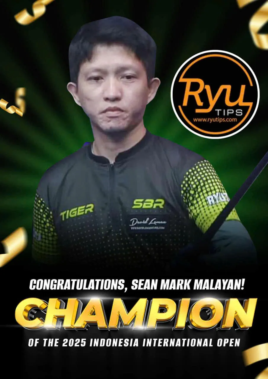 Sean Mark Malayan in supplied Ryu Tips player artwork